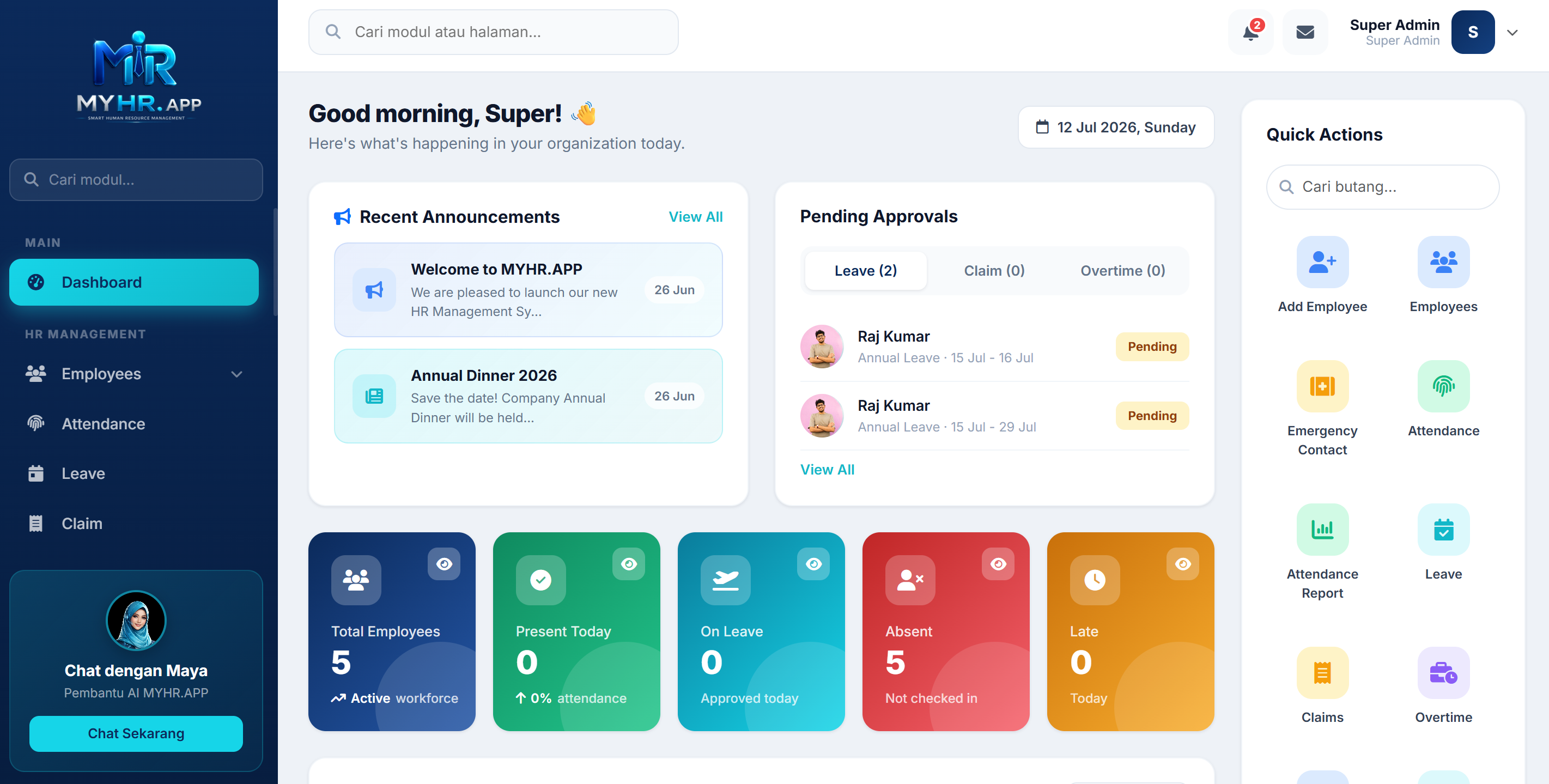 MYHR.APP